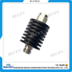 Fixed Attenuator 30W N 10dB Attenuator Plug male to Jack female 30 Watt DC-3Ghz