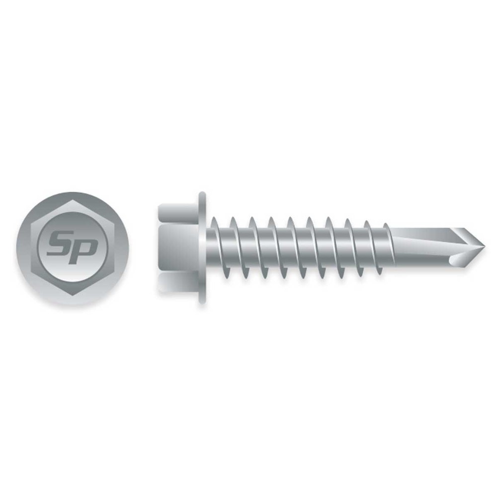 #14 x 3″ HWH STRONG-SHIELD COATED S/D SCREWS 1,000ct | H1448C