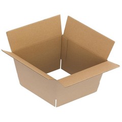 100 PCS 6x6x6 Packing Mailing Moving Shipping Boxes Corrugated Carton Paper Box