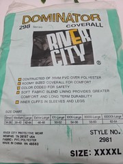 River City Dominator 2981 Green Coverall New Sz 4XL 58-60