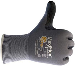 34-874 Gloves Nitrile Micro-Foam Grip Palm & Fingers – Excellent Grip and Abrasi