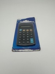 Jot 8 Digit Display Black Pocket Calculator New ( Box Damaged ) …..15