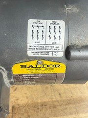 Baldor KM3454 Electric Motor 1/4 Hp 1725 Rpm 230/460 Volt 3Ph 56C Frame Read