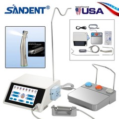 SANDENT PRO Dental Implant Motor System +20:1 LED Contra Angle Handpiece