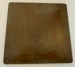 3/8″ Seasoned Pizza Steel Plate, 3/8″ x 14″ x 18″, A36 Steel