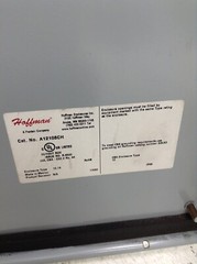 Hoffman A12108CH Enclosure (TSC)