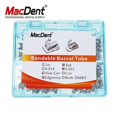 tubos de ortodoncia Dental Orthodontic Buccal Tube 1st 2nd Molar MBT Roth 022