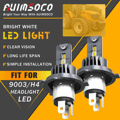 For Challenger MT645D MT655D MT665D LED Headlight Combo High/Low Beam Bulbs Kits