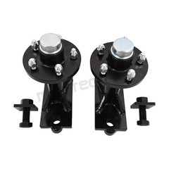 5 × 4.5 Lug 6000LB Superior Shipping Container Wheels and Bolt-on Spindle Kits