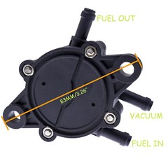 Fuel Pump 24 393 16-S 24 393 02 for Kohler CH17-CH25 CV25 CH730-CH740 CV740 25HP