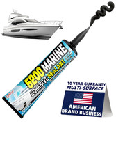 [Black] 3oz Marine Adhesive Sealant 5200 Fast Cure – Permanent, 1Pack Black