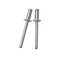 GRIP BLIND RIVET POP RIVETS DOME HEAD A2 STAINLESS STEEL 3.2mm 4mm 4.8mm 6.4mm