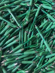 1250 Misprint Green Pens – Ballpoint Retractable Click Pen