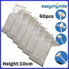 60xDental Disposable Sticky Applicators Bendable Micro Brush Remove Adhesive10cm