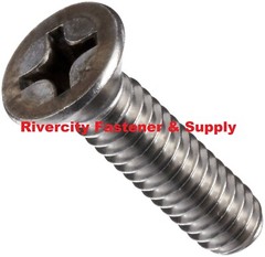 M4-.7×25 Phillips Flat Head Machine Screws 4mm x 25mm Stainless Bolts M4 .7 x 25