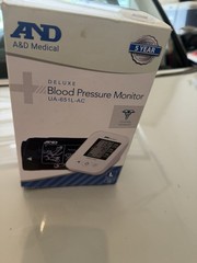 A&D Medical UA-651L-AC Arm-Type Digital Automatic BP Monitor, Adult Cuff