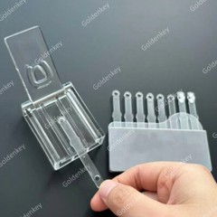 Dental A-D Shade Guide Bleach Teeth Natural Die Porcelain Custom Ivoclar Type US