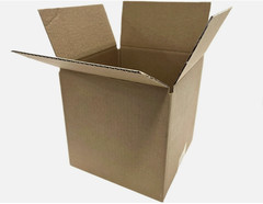 100 6x6x4 Cardboard Paper Boxes Mailing Packing Shipping Box Corrugated Carton.