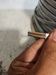 1000′ Partial Reel 8 Conductor 28 AWG Flat Modular Telephone Cable AIM 65-TF228