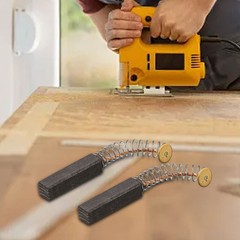 High Performance Carbon Brush Set 10 Pcs 20mm x 5mm x 5mm Long Service Life
