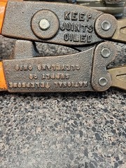 Vintage NICOPRESS 51-C-887 Oval C Crimping Tool National Telephone Supply Co.