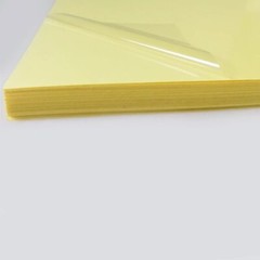 Barcode Address and Shipping Label Self Adhesive Transparent Poster Sticker