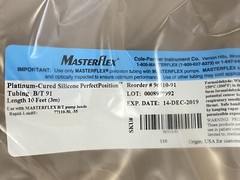 MASTERFLEX PerfectPosition B/T Platinum Cured Silicone Pump Tubing 10’ 96510-91