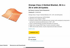 (6) New in Box Hubbell Chance C4060348 class 4 slotted blankets