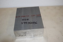 Aluminum Solid Mill Stock Bar 4 1/2″ x 9″ x 11 3/4″ Weighs 48 Pounds 12 ounces