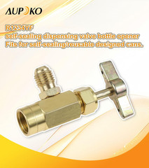 R1234YF Self-Sealing Can Tap with Left Hand Threaded, 1/2’’ to 1/4’’ SAE Dispens