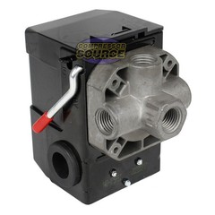 140-175 PSI 4 Port Pressure Switch Control with Unloader for Air Compressor