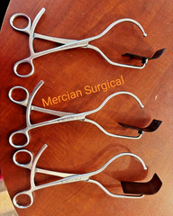 Soft Tissue Bone Reduction Forceps With Ball Tip 03.111.750 Stainless 3PCS Set