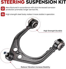 14pc Front Upper Lower Control Arm Kit for 11-17 Chrysler 300 Dodge Charger RWD