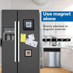 60 Pack Small Magnets Rare Earth Magnets with Countersunk Hole Matching Screw…
