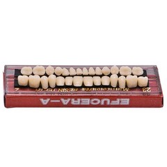 56 Pcs (A2+A3) False Teeth Dental Acrylic Resin Full Set Teeth Upper Lower #23