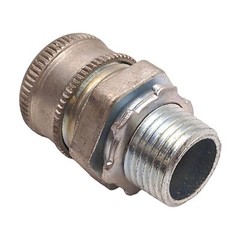 Lot of 5 Crouse-Hinds CGB192 Cable Gland, ø0.125-0.250in Cord, 1/2in NPT