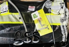 GSS Safety 1513- 2XL High Visibility Surveyor’s ONYX Vest: 2XL, Class 2/ Zipper
