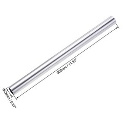 22mm OD 18mm Inner Dia 300mm Length Aluminum Round Tube Seamless