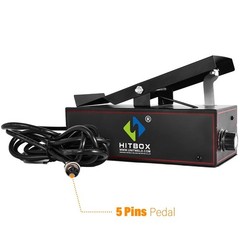 HITBOX 5in1 Aluminum AC DC TIG Welder Pulse/HF 200A MMA TIG Welder + Foot Pedal