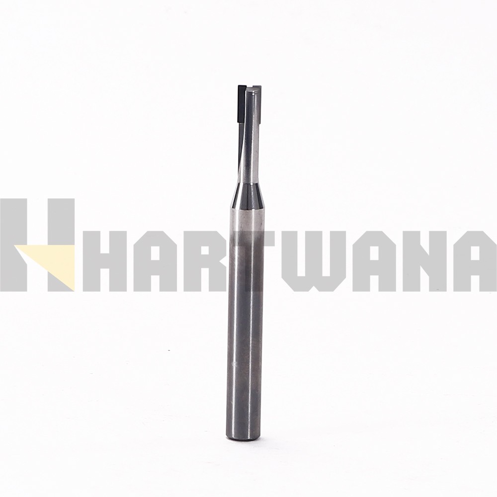 4mm End MIll PCD Diamond 2 Flute 6mm Shank D4X5X6X60X2F For copper and aluminum