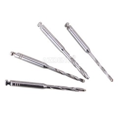 AAA Dental Fiber Posts Resin High-intensity Screw Thread Glass +4 Drills