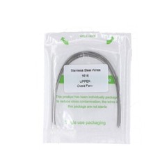 100 packs Dental Orthodontic Stainless Steel Rectangular Arch wires 16×16 Upper