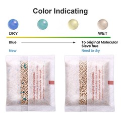 [20 Gram 20 Packages] Adsorbco Rechargeable Molecular Sieve Desiccant Packs