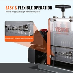 Electric Wire Stripping Machine Copper Cable Stripper 0.06”-0.98” 60 W