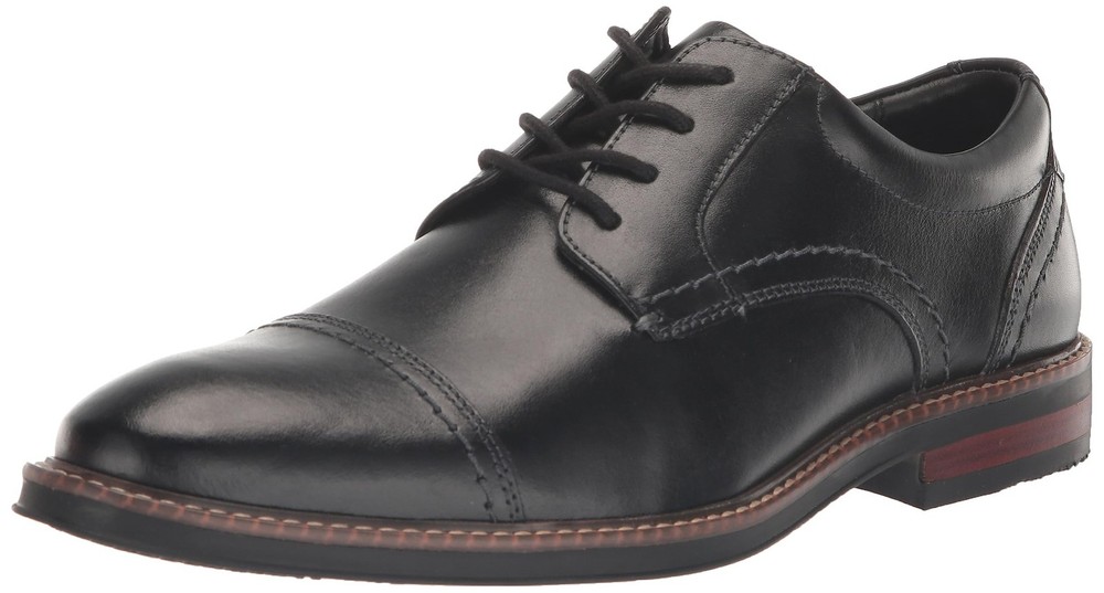 Nunn Bush Calderone Cap Toe Oxford 12 Black