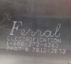 Ferral 701342053 Aluminum Arm Casting Number E59I Pivot Point 1-1/16″ ID