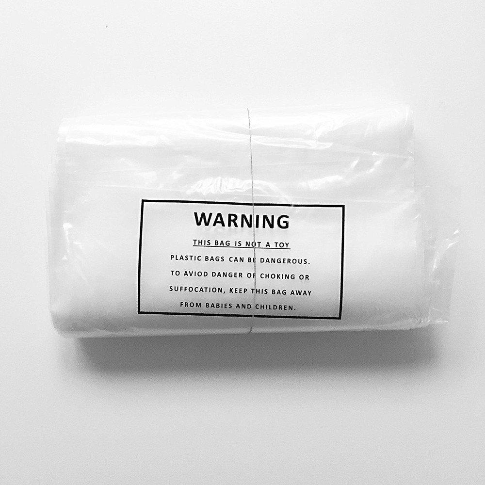 Resealable Poly Bags 8 x 10 Pack of (100/500/1,000) Bags Zip Lock