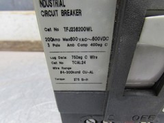 General Electric TFJ236200WL, Circuit Breaker, 3P/ 200A/ 600V, Clean Takeout!