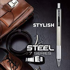 Zebra F-701 Metal Pen – Ballpoint Fine Point Stainless Steel – 0.8Mm – Black In