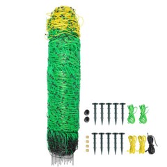 49.6″H x 164’L Electric Fence Netting,Portable Livestock Nets Mesh for Hog Dogs